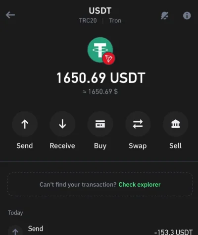 Trading result